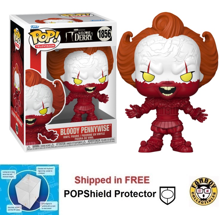 Funko POP TV It Welcome to Derry Bloody Pennywise #1856